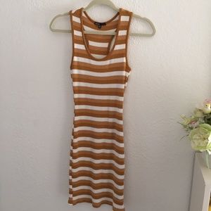 Love Culture Sweater Stripes Bodycon Dress